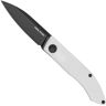 Real Steel Knives Real Steel Stella Black&White 7051BW Slipjoint-Taschenmesser, Poltergeist Design