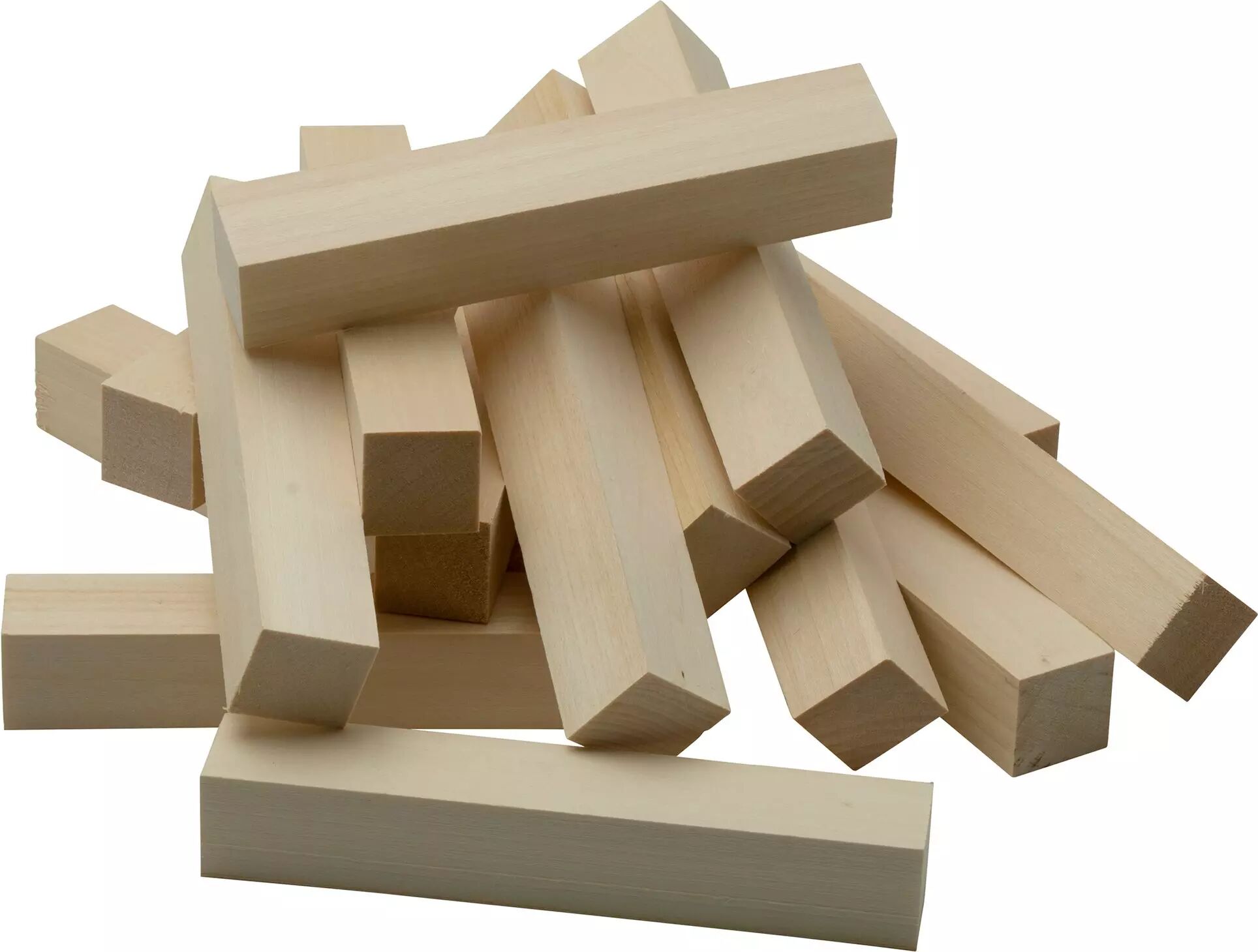 BeaverCraft Wood Carving Blocks BW16, 16-teiliges Set Holzblöcke für die Holzschnitzerei