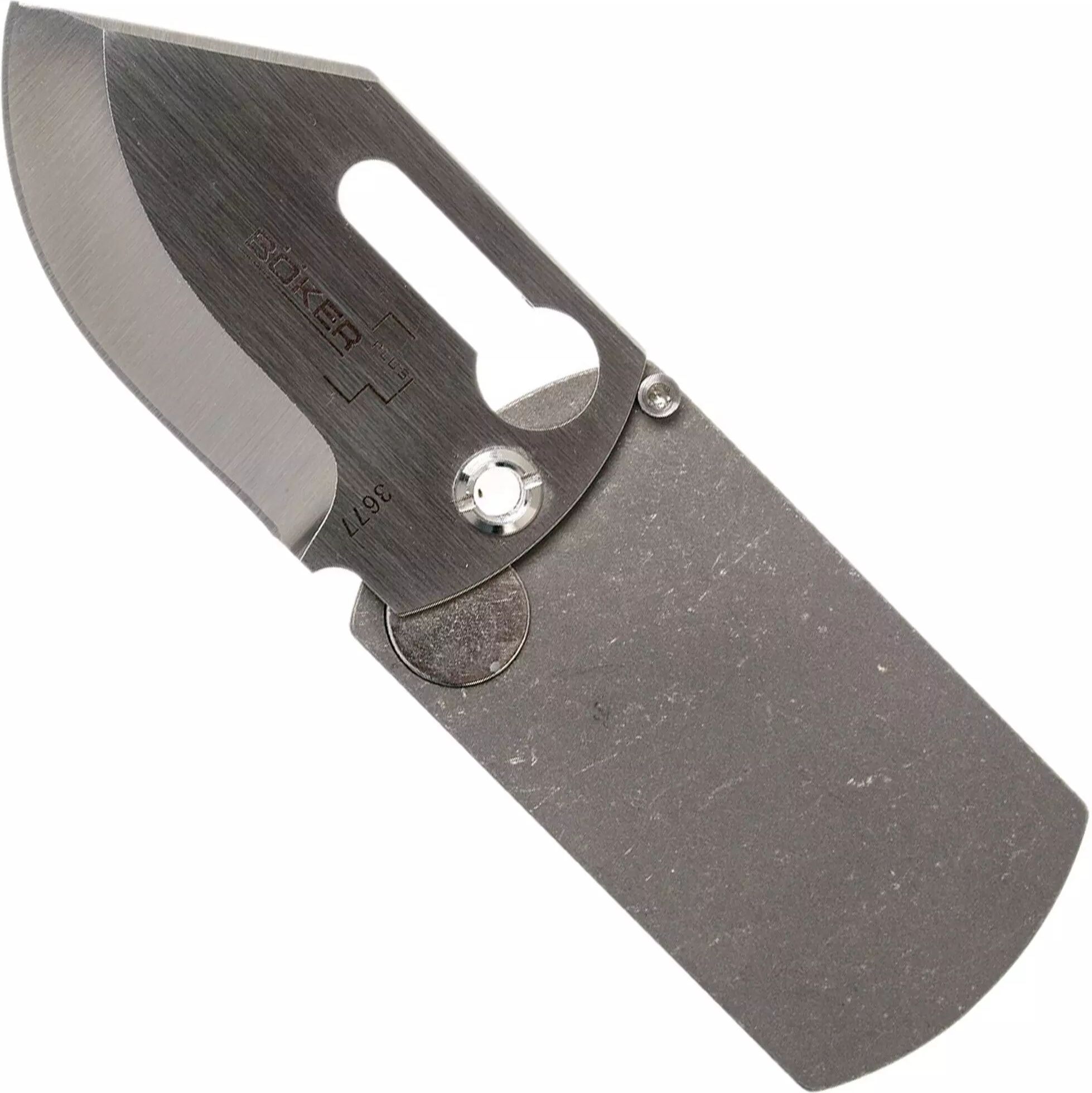 Böker Plus Dog Tag Knife 01BO210 Taschenmesser, John Kubasek Design