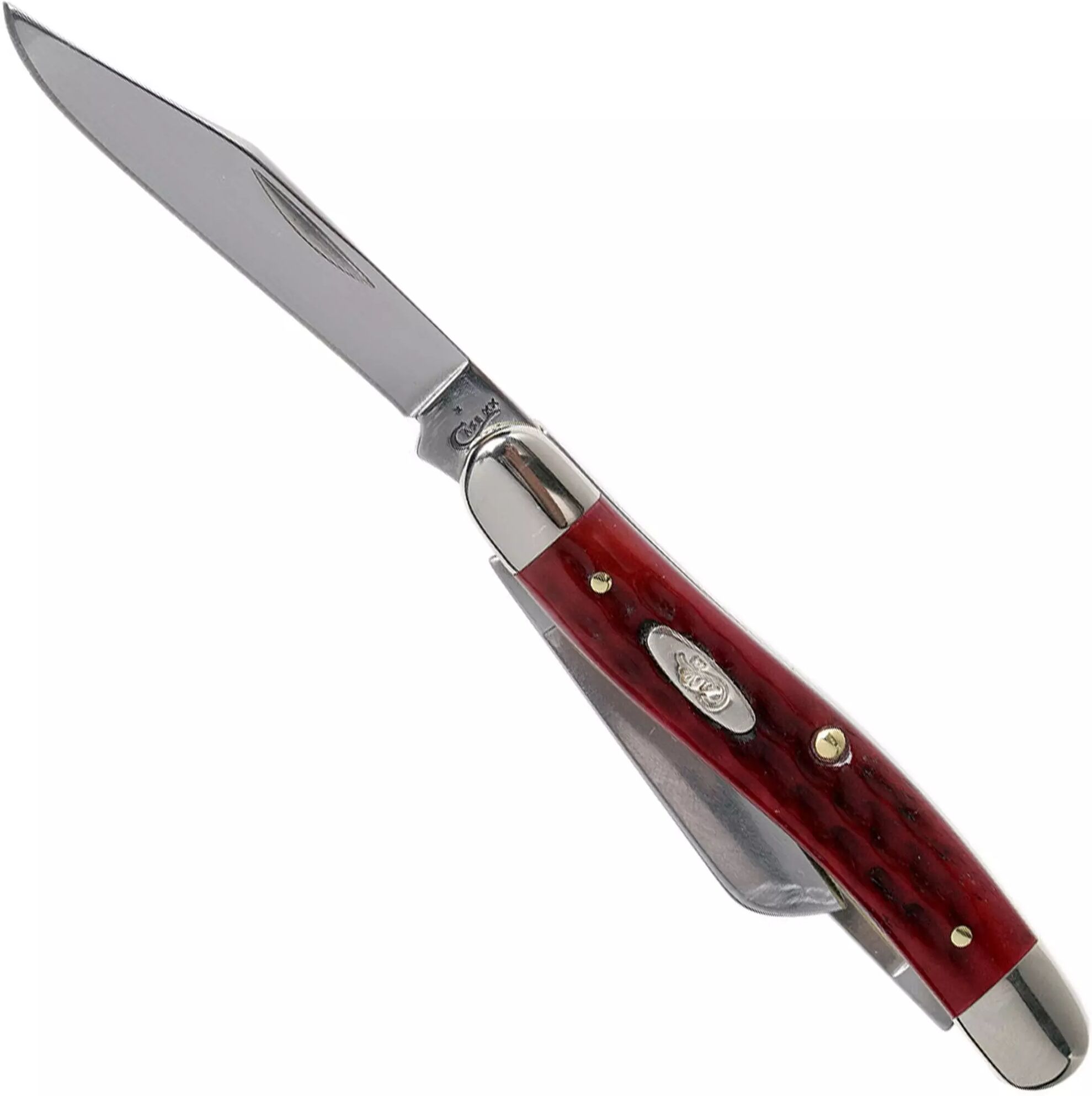 Case Knives Case Medium Stockman Pocket Worn Old Red Bone, 00786, 6318 rostfrei, Taschenmesser