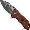 Civivi Gordo C22018C-DS1 Guibourtia Wood, Damascus Taschenmesser, Peter Carey Design