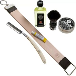 Böker King Cutter White Shaving Starter Set 141624SET Rasur-Set