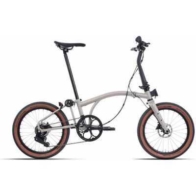 Brompton G Line - 20 Zoll 8K Faltrad - Traildust White M Brompton G Line - 20 Zoll 8K Faltrad - Traildust White M