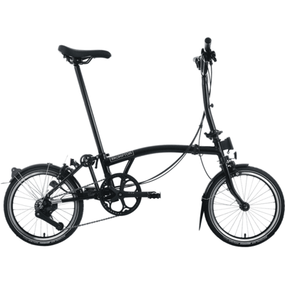 Brompton C-Line Explore - Typ H - 16 Zoll 12K Faltrad - Black Matt Unisize Brompton C-Line Explore - Typ H - 16 Zoll 12K Faltrad - Black Matt Unisize