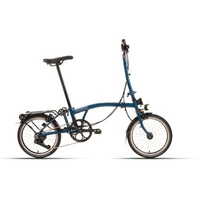 Brompton C-Line Explore - Typ H - 16 Zoll 12K Faltrad - Ocean Blue Unisize Brompton C-Line Explore - Typ H - 16 Zoll 12K Faltrad - Ocean Blue Unisize