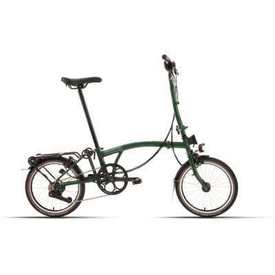 Brompton C-Line Explore - Typ H - 16 Zoll 12K Faltrad - Racing Green Unisize Brompton C-Line Explore - Typ H - 16 Zoll 12K Faltrad - Racing Green Unisize