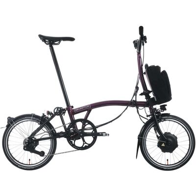 Brompton P-Line Electric Urban 4-speed - Typ M - 16 Zoll 300Wh 4K Faltrad - Amethyst Lacquer Unisize Brompton P-Line Electric Urban 4-speed - Typ M - 16 Zoll 300Wh 4K Faltrad - Amethyst Lacquer Unisize