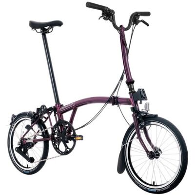 Brompton C Line - High 16 Zoll 4K Faltrad - Amethyst Lacquer Unisize Brompton C Line - High 16 Zoll 4K Faltrad - Amethyst Lacquer Unisize