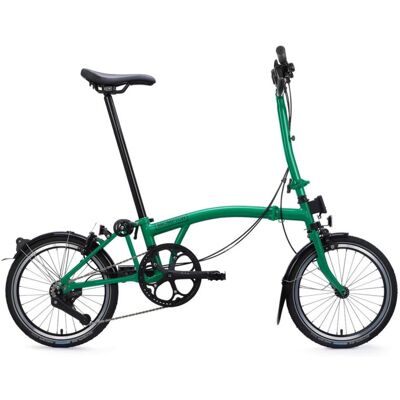 Brompton C Line - Typ H - 16 Zoll 4K Faltrad - Palm Green Unisize Brompton C Line - Typ H - 16 Zoll 4K Faltrad - Palm Green Unisize