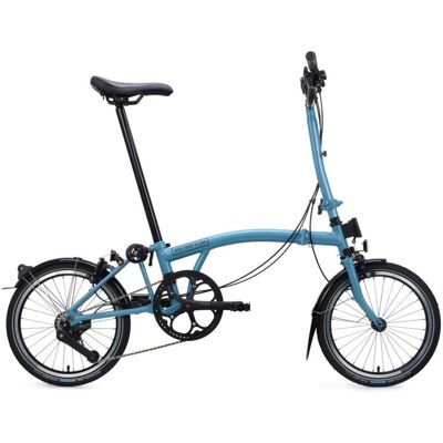 Brompton C Line - High 16 Zoll 4K Faltrad - Cloud Metallic Unisize Brompton C Line - High 16 Zoll 4K Faltrad - Cloud Metallic Unisize