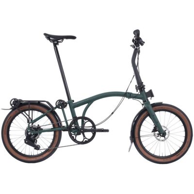 Brompton G Line - 20 Zoll 8N Faltrad - Forest Green Dynamo Licht L Brompton G Line - 20 Zoll 8N Faltrad - Forest Green Dynamo Licht L