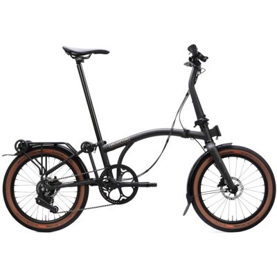 Brompton G Line - 20 Zoll 8N Faltrad - Space Black M Brompton G Line - 20 Zoll 8N Faltrad - Space Black M