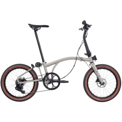 Brompton G Line - 20 Zoll 8N Faltrad - Traildust White M Brompton G Line - 20 Zoll 8N Faltrad - Traildust White M