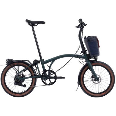 Brompton G Line Electric - 20 Zoll 345Wh 4K Faltrad - Forest Green S Brompton G Line Electric - 20 Zoll 345Wh 4K Faltrad - Forest Green S