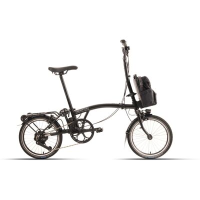 Brompton New C line Electric High - 16 Zoll 345Wh 4K Faltrad - matt black Unisize Brompton New C line Electric High - 16 Zoll 345Wh 4K Faltrad - matt black Unisize