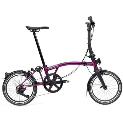 Brompton P Line - Typ M - 16 Zoll 4K Faltrad - Amethyst Lacquer Unisize Brompton P Line - Typ M - 16 Zoll 4K Faltrad - Amethyst Lacquer Unisize