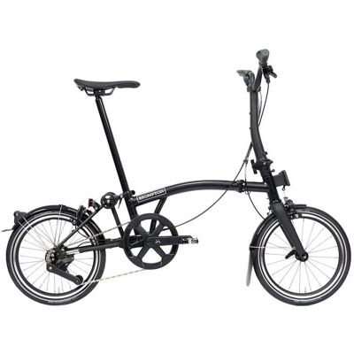 Brompton P Line - Typ M - 16 Zoll 4K Faltrad - Matt Black Unisize Brompton P Line - Typ M - 16 Zoll 4K Faltrad - Matt Black Unisize