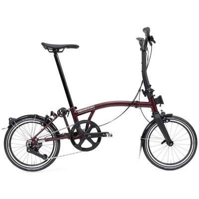 Brompton P Line - Typ M - 16 Zoll 4K Faltrad - Red Plum Unisize Brompton P Line - Typ M - 16 Zoll 4K Faltrad - Red Plum Unisize