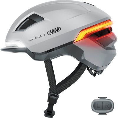 Abus HYP-E Helm - gleam silver Abus HYP-E Helm - gleam silver