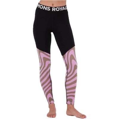 Mons Royale Cascade Merino Flex 200 Legging AOP - Leggings Mons Royale Cascade Merino Flex 200 Legging AOP - Leggings