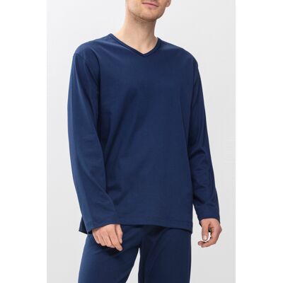 mey Shirt langarm Serie Melton Neptune - male - blau - 48 mey Shirt langarm Serie Melton Neptune - male - blau - 48