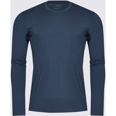 mey Hybrid-T-Shirt Langarm Serie Hybrid T-Shirt Yacht Blue - male - blau - 4XL mey Hybrid-T-Shirt Langarm Serie Hybrid T-Shirt Yacht Blue - male - blau - 4XL