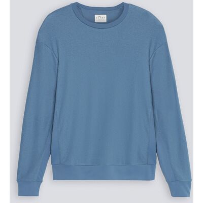 mey Sweatshirt Serie La Struttura Evening Sky - male - blau - XXL mey Sweatshirt Serie La Struttura Evening Sky - male - blau - XXL