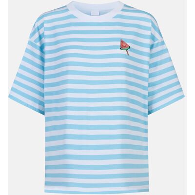 mey T-Shirt Serie Straight Waves Bahama Blue - female - blau - XS mey T-Shirt Serie Straight Waves Bahama Blue - female - blau - XS