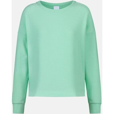 mey Sweatshirt Serie Beach Frottee Beachglass - female - grün - M mey Sweatshirt Serie Beach Frottee Beachglass - female - grün - M