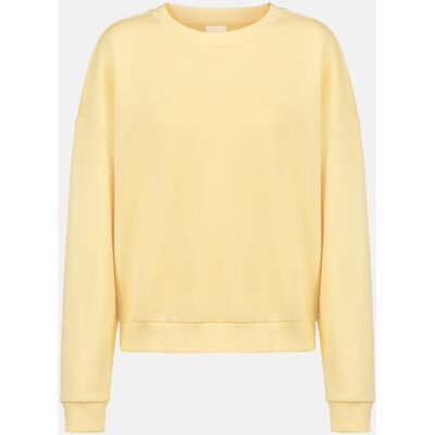mey Sweatshirt Serie Snuggle Comfort Lemon Butterfly - female - gelb - M mey Sweatshirt Serie Snuggle Comfort Lemon Butterfly - female - gelb - M