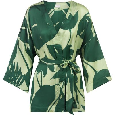 mey Kurz-Kimono Serie Tropical Leaves Into The Green - female - grün - M mey Kurz-Kimono Serie Tropical Leaves Into The Green - female - grün - M
