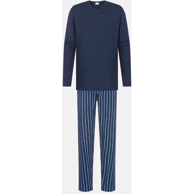 mey Schlafanzug Serie Straight Yacht Blue - male - blau - L mey Schlafanzug Serie Straight Yacht Blue - male - blau - L