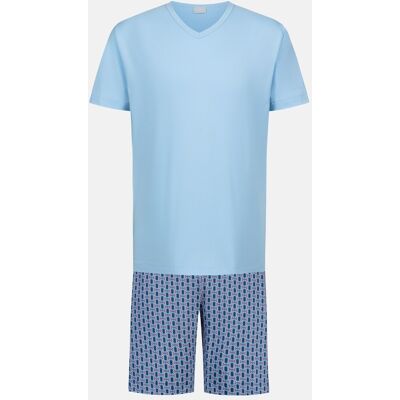 mey Anzug kurz Serie Straight Geo Dream Blue - male - blau - S mey Anzug kurz Serie Straight Geo Dream Blue - male - blau - S