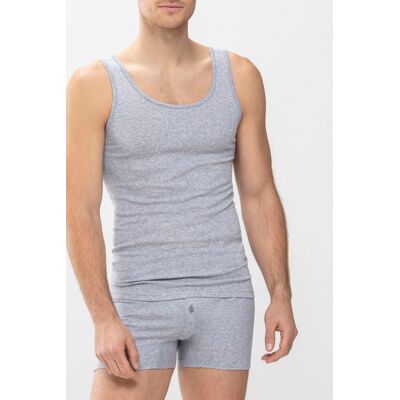 mey Athletic-Shirt Serie Casual Cotton Light Grey Melange - male - grau - 6 mey Athletic-Shirt Serie Casual Cotton Light Grey Melange - male - grau - 6