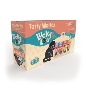 Sparpaket Lucky Lou Adult 48 x 125 g - Tasty-Mix (4 Sorten gemischt)