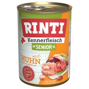Sparpaket RINTI Kennerfleisch 24 x 400 g - Senior Huhn