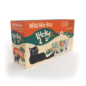 Sparpaket Lucky Lou Adult 48 x 125 g - Wild-Mix (4 Sorten gemischt)