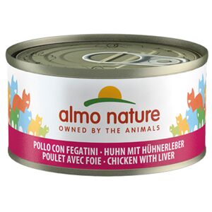 Almo Nature 70g Almo Nature 6 x 70 g - Huhn & Leber