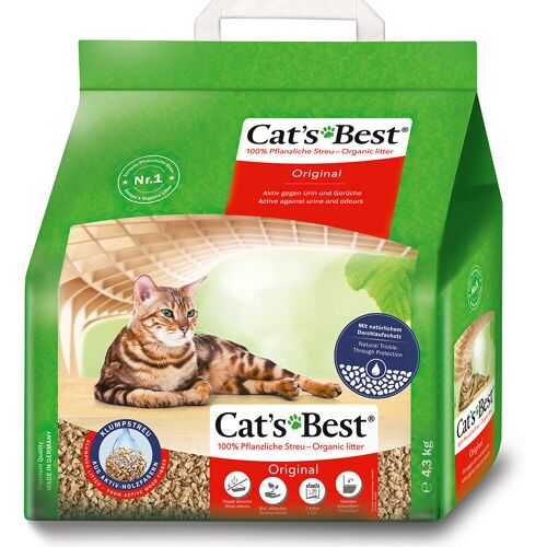 Cat's Best 40l Original Katzenstreu - 10 l (ca. 4,3 kg)