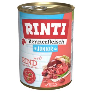 RINTI Kennerfleisch Junior 6 x 400 g - Rind