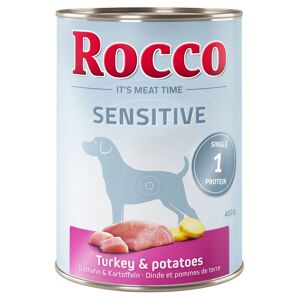 Rocco Sensitive 6 x 400 g - Truthahn & Kartoffeln