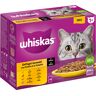 Megapack Whiskas 1+ Adult Frischebeutel 24 x 85 g - Geflügelauswahl in Sauce