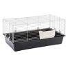 Ferplast Kleintierkäfig Piggy Basic - schwarz - L 95 x B 57 x H 46 cm