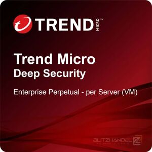 Trend Micro Deep Security - Enterprise Perpetual - per Server VM Gouvernment (GOV) Neukauf 1 Jahr 501 - 1000 User