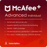 McAfee+ Advanced Individual Unbegrenzte Geräte / 1 Jahr