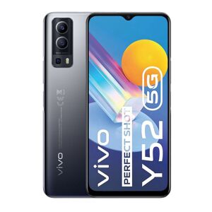 Vivo Y52 5G schwarz   5G Smartphone   48 MP Kamera   128 GB interner Speicher   4 GB Arbeitsspeicher   MediaTek Dimensity 700