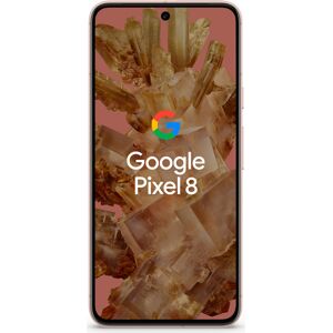 Google Pixel 8 (128GB) rose   Smartphone   8 GB Arbeitsspeicher   128 GB interner Speicher   50 MP + 12 MP Dual-Kamera, 10,5 MP Front-Kamera