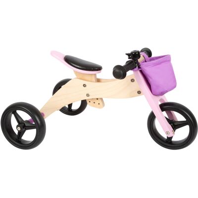 Small Foot Smallfoot Laufrad und -dreirad Rosa, 2-in-1, ab 1 Jahr, verstellbar, Holz Small Foot Smallfoot Laufrad und -dreirad Rosa, 2-in-1, ab 1 Jahr, verstellbar, Holz