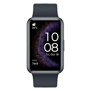 Huawei Watch Fit SE Schwarz   Smartwatch / Fitnesstracker   1,64 Zoll HD-AMOLED-Display   9 Tage Akkulaufzeit (180 mAh)   BT 5.0 & BLE   4 GB Speicher   5 ATM