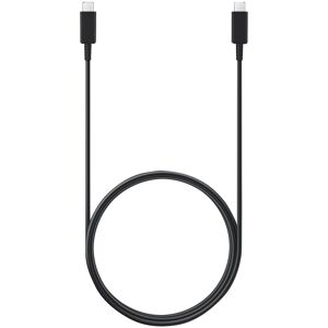 Samsung EP-DX510 USB-C Kabel 1.8m   Ausgangsleistung max. 100 Watt (20 V, 5 A)   Power Delivery 100 Watt   Super Schnellladen 45 Watt   Schwarz